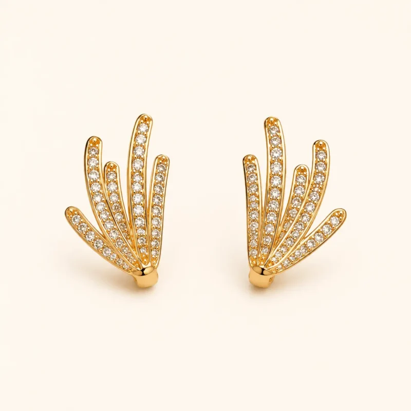 gold-rhinestone-fan-earrings-missgallery