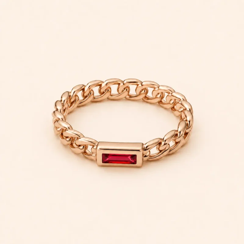 rose-gold-chain-link-red-stone-ring-missgallery