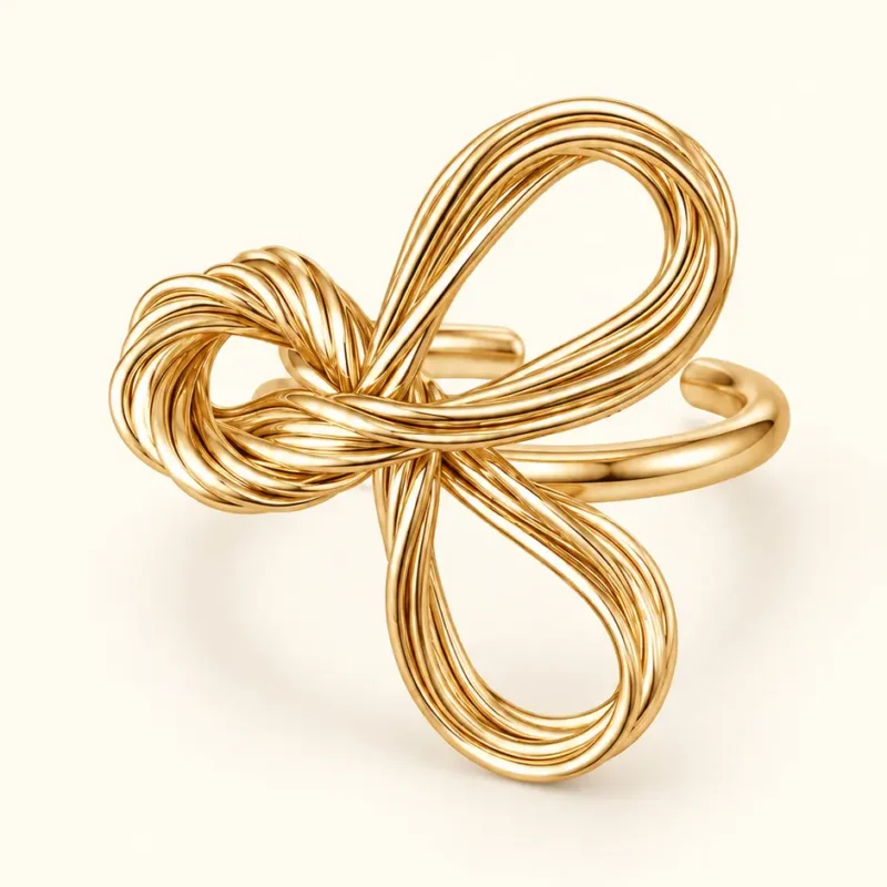 gold-sporty-free-size-bow-ring-missgallery
